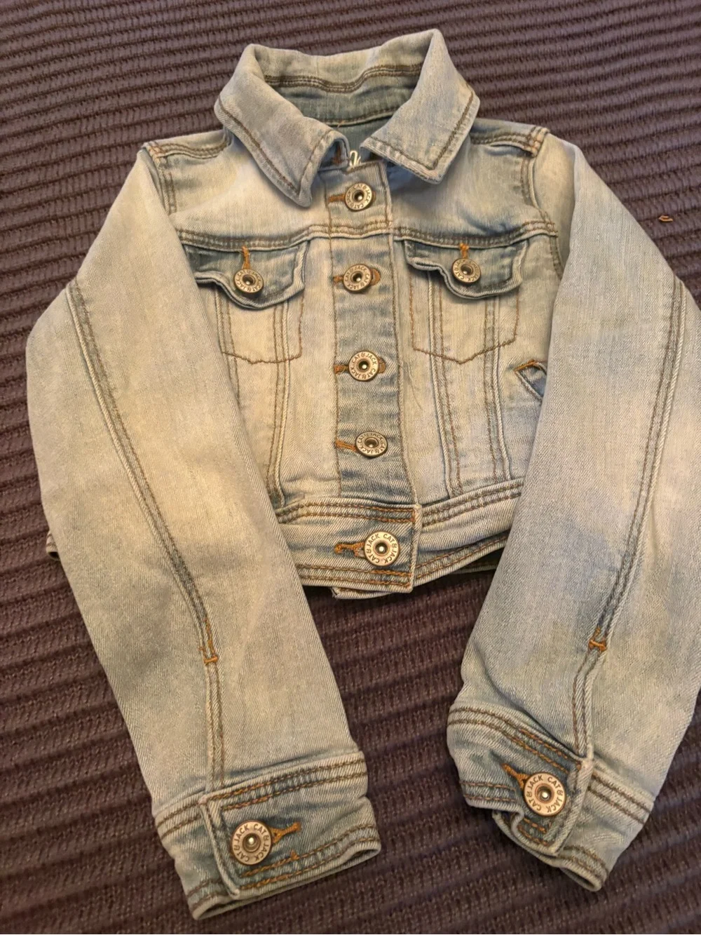 Cat & Jack Light Blue Denim Jacket for Kids